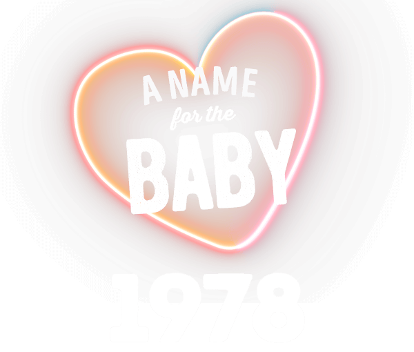 A name for the baby, 1978